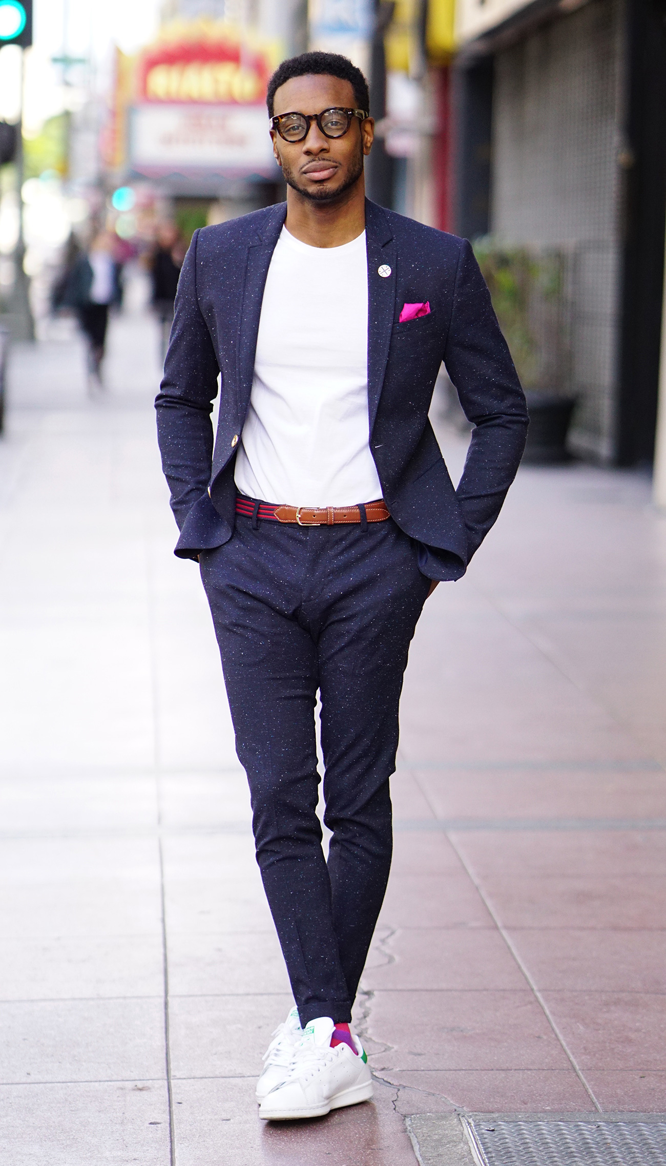 Mens Fashion: OOTD TWEED SUIT + WHITE 