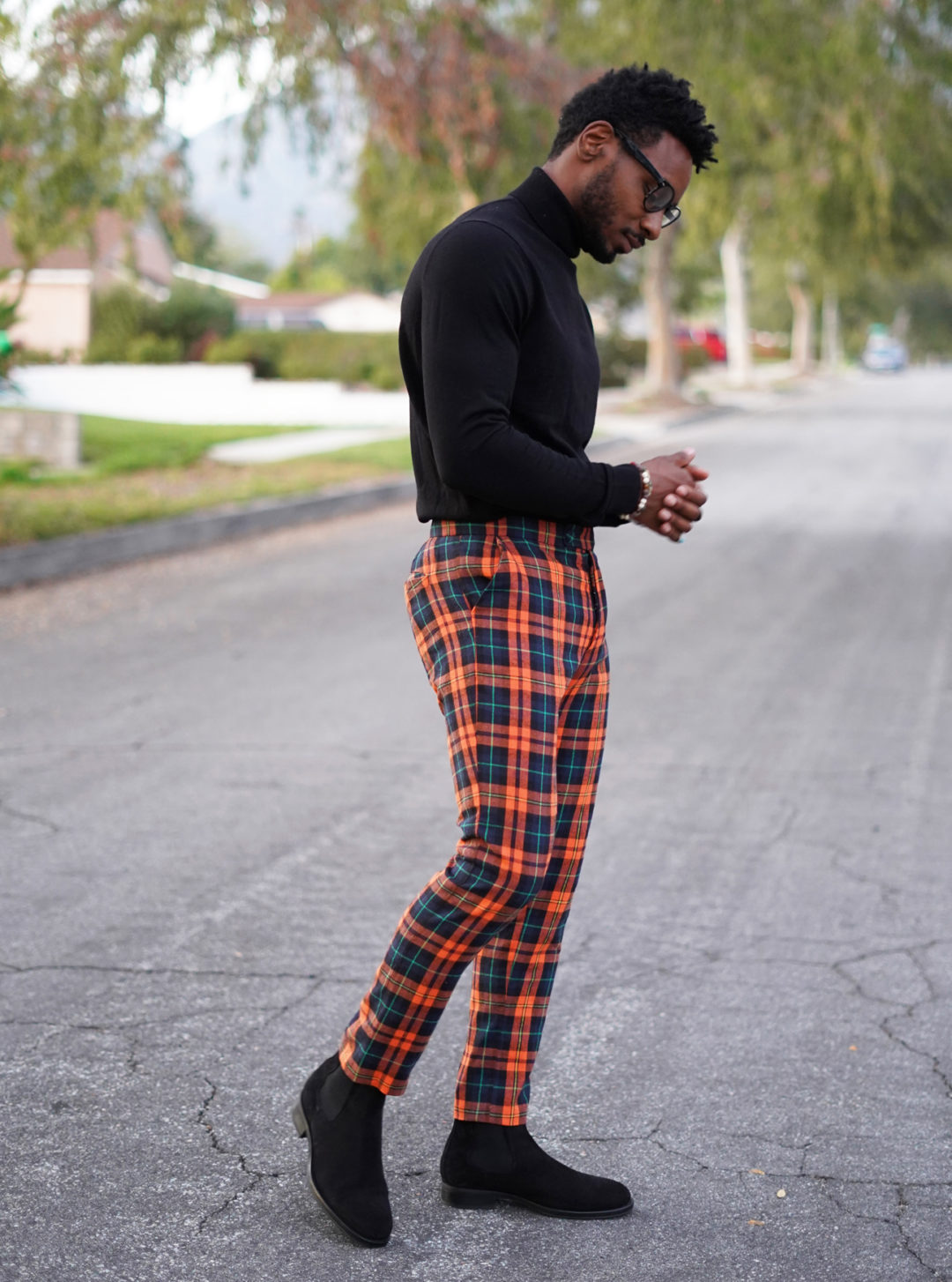 Diy Plaid Pants W Casual Gq Look Norris Danta Ford