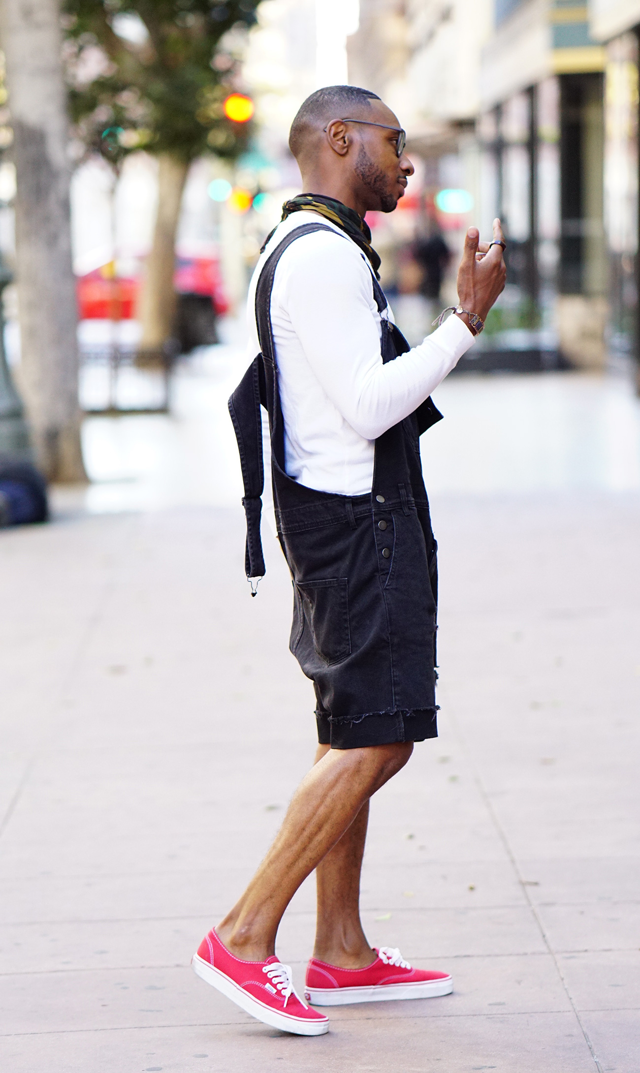 black-overall-shorts