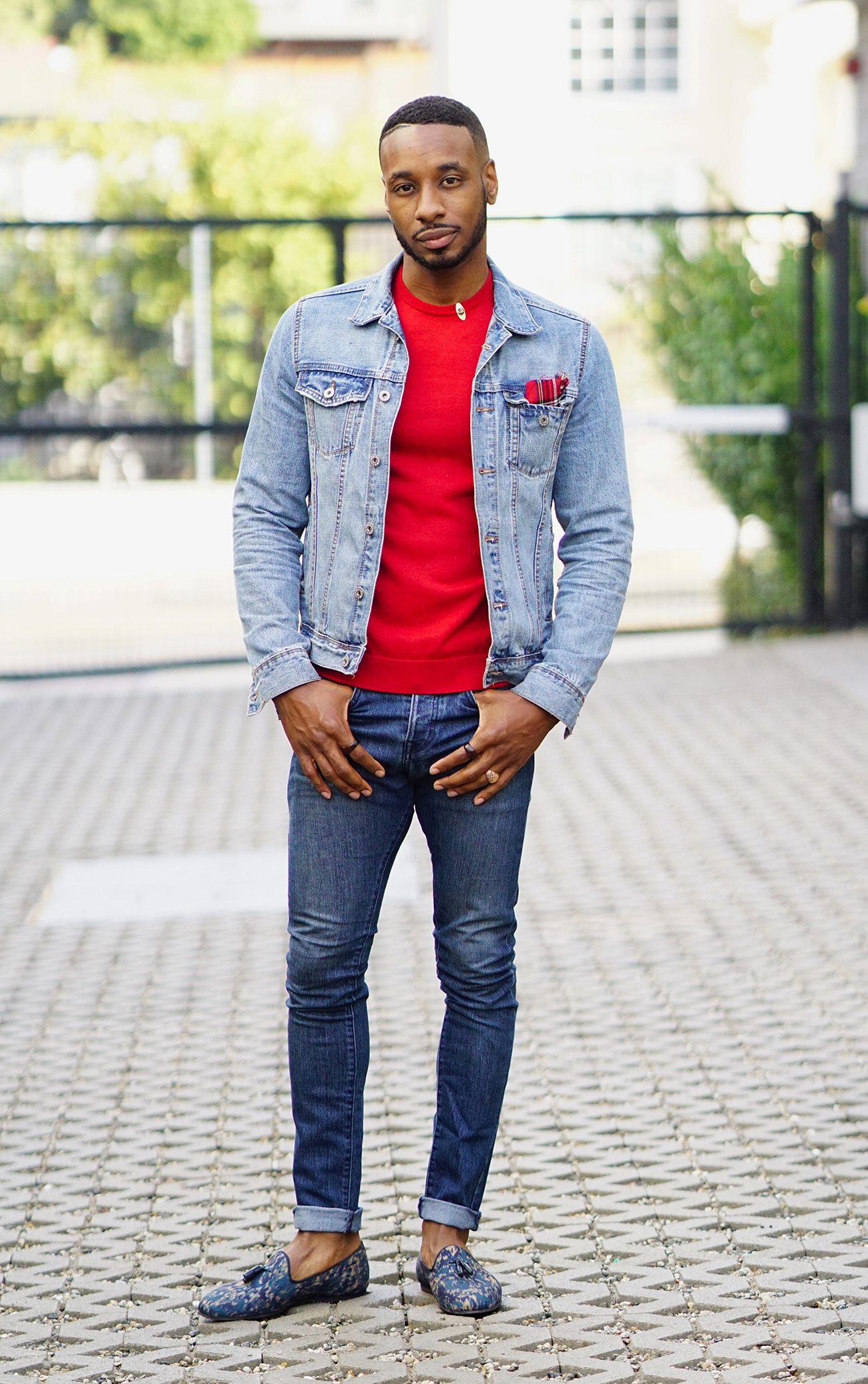 OOTD: CASUAL DENIM OUTFIT WITH LOAFERS 