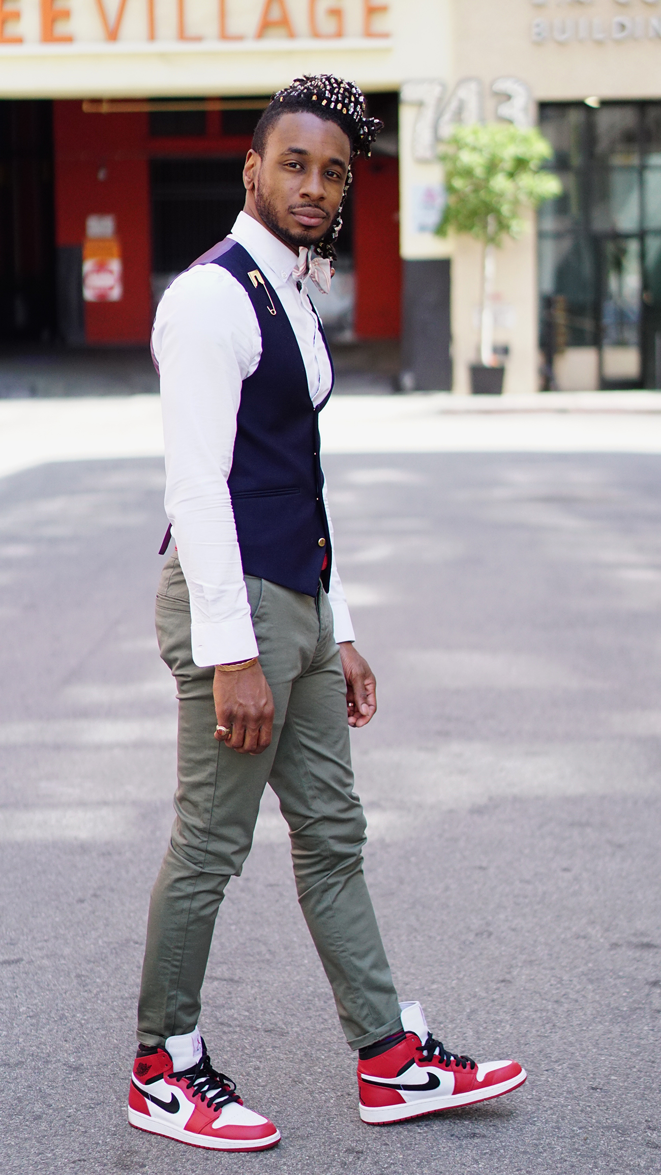 OOTD: WAISTCOAT + SNEAKERS – Norris Danta Ford