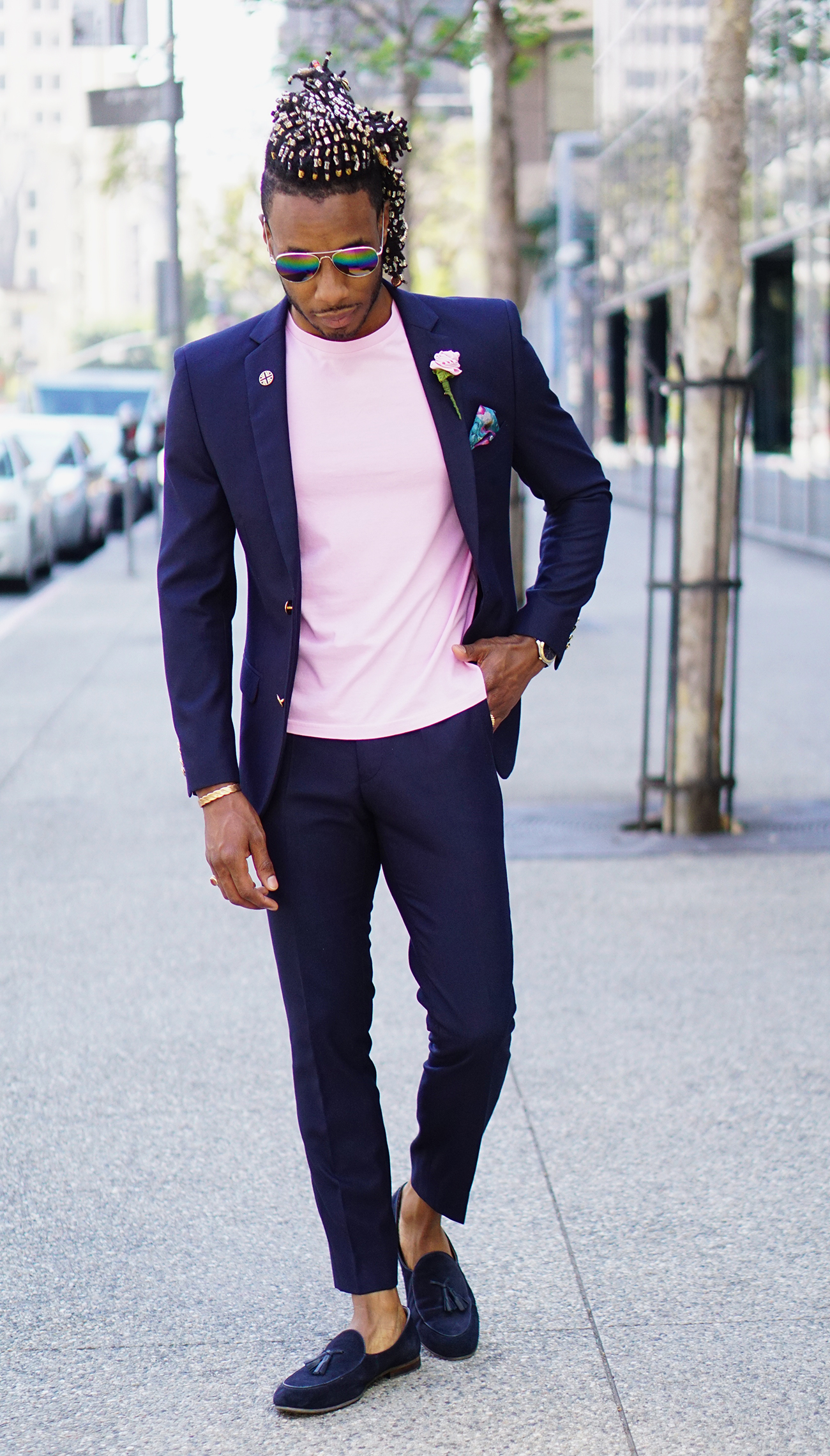 OOTD: SUIT & T-SHIRT – Norris Danta Ford