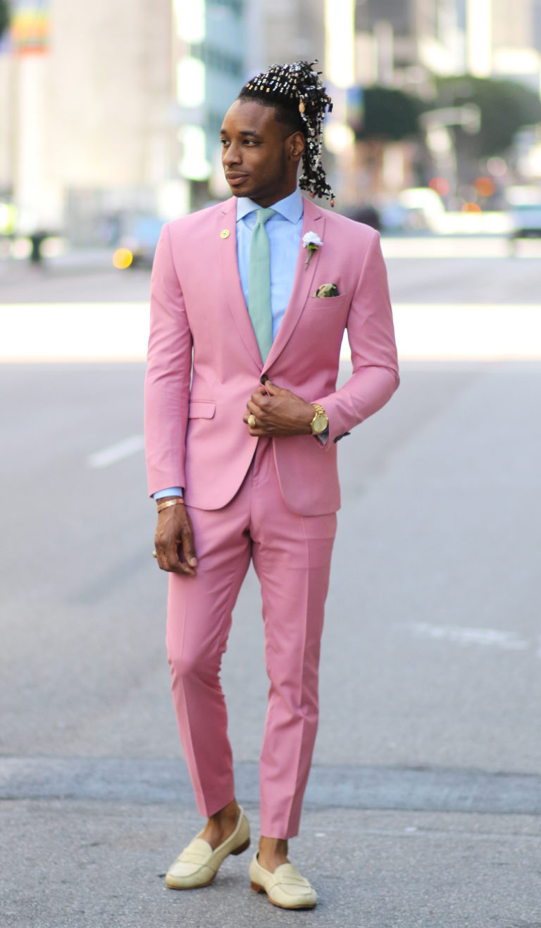 OOTD: PINK SUIT FOR THE SUMMER – Norris Danta Ford