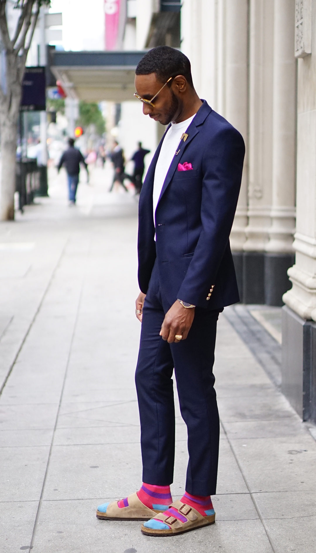 Ootd: Birkenstock Sandals With A Suit – Norris Danta Ford