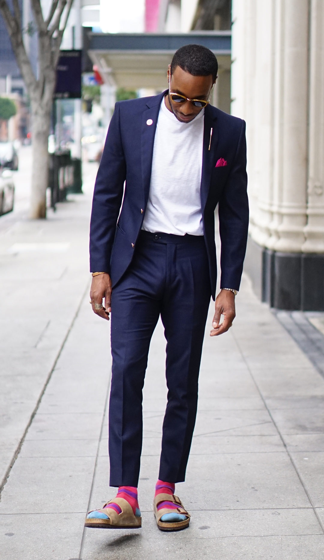 OOTD: BIRKENSTOCK SANDALS WITH A SUIT – Norris Danta Ford