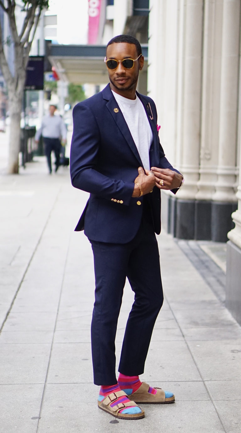 OOTD: BIRKENSTOCK SANDALS WITH A SUIT – Norris Danta Ford