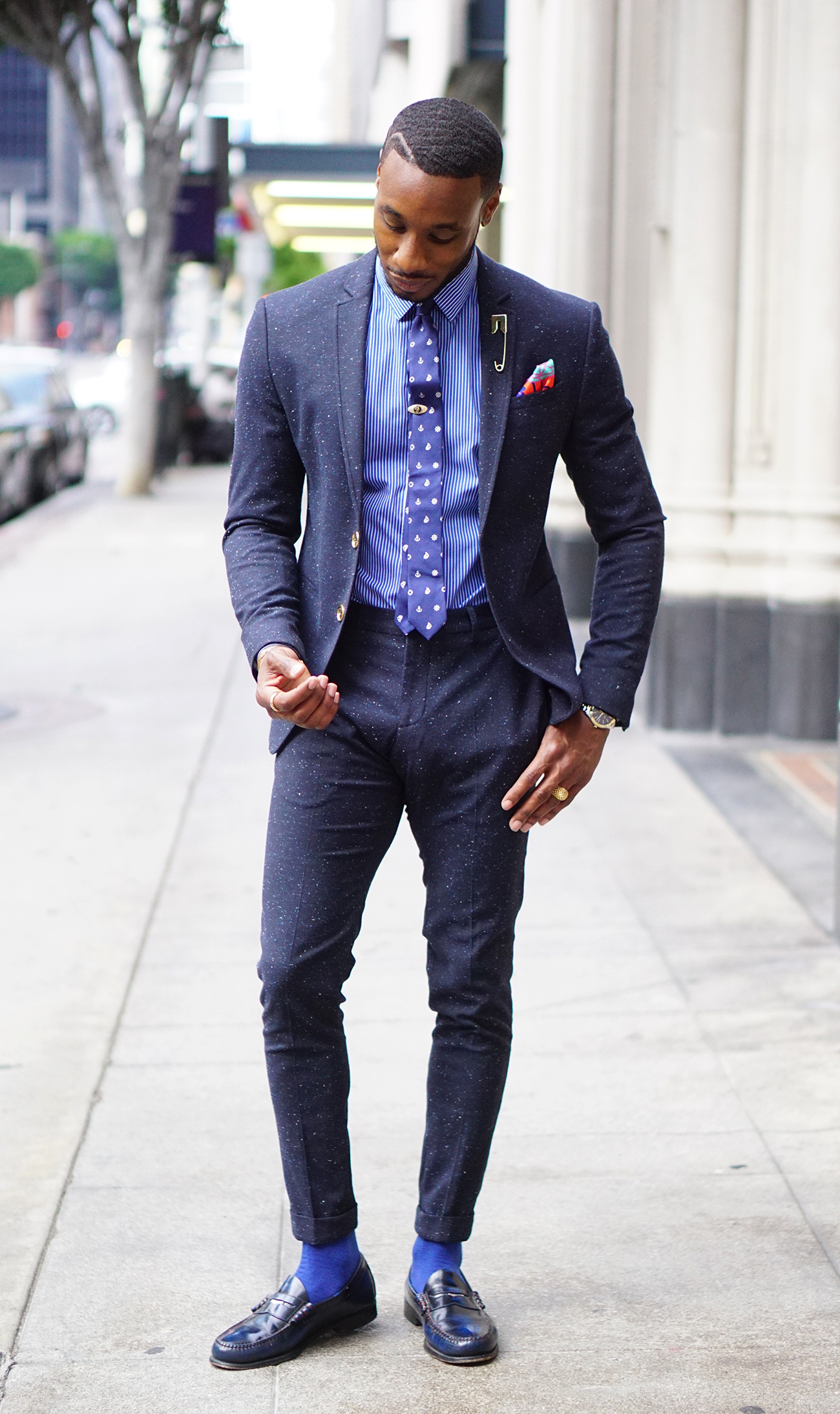 THE POWER OF THE POCKET SQUARE – Norris Danta Ford