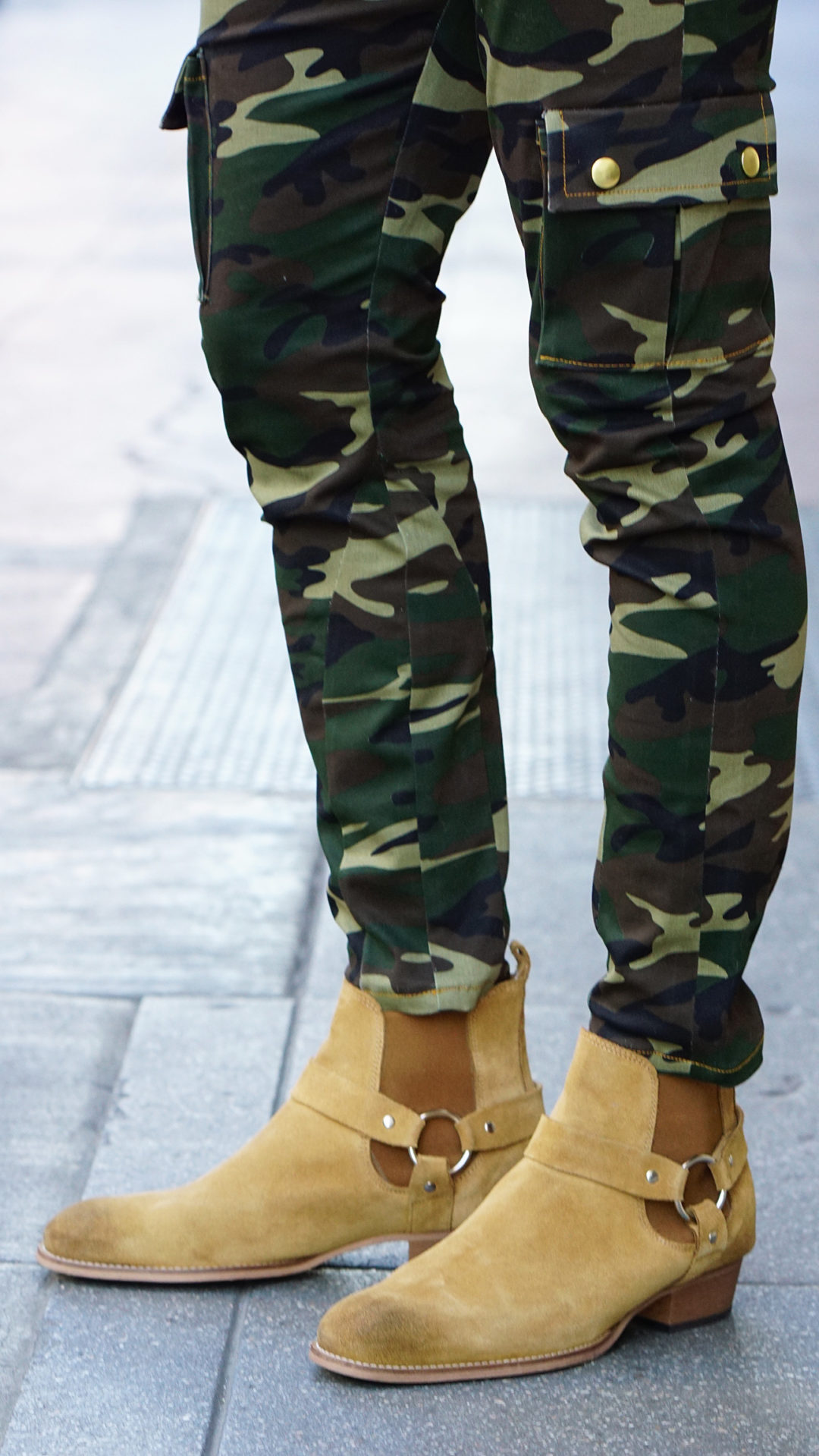 DIY: BOMBER JACKET + CAMO CARGO + CHELSEA BOOTS – Norris Danta Ford