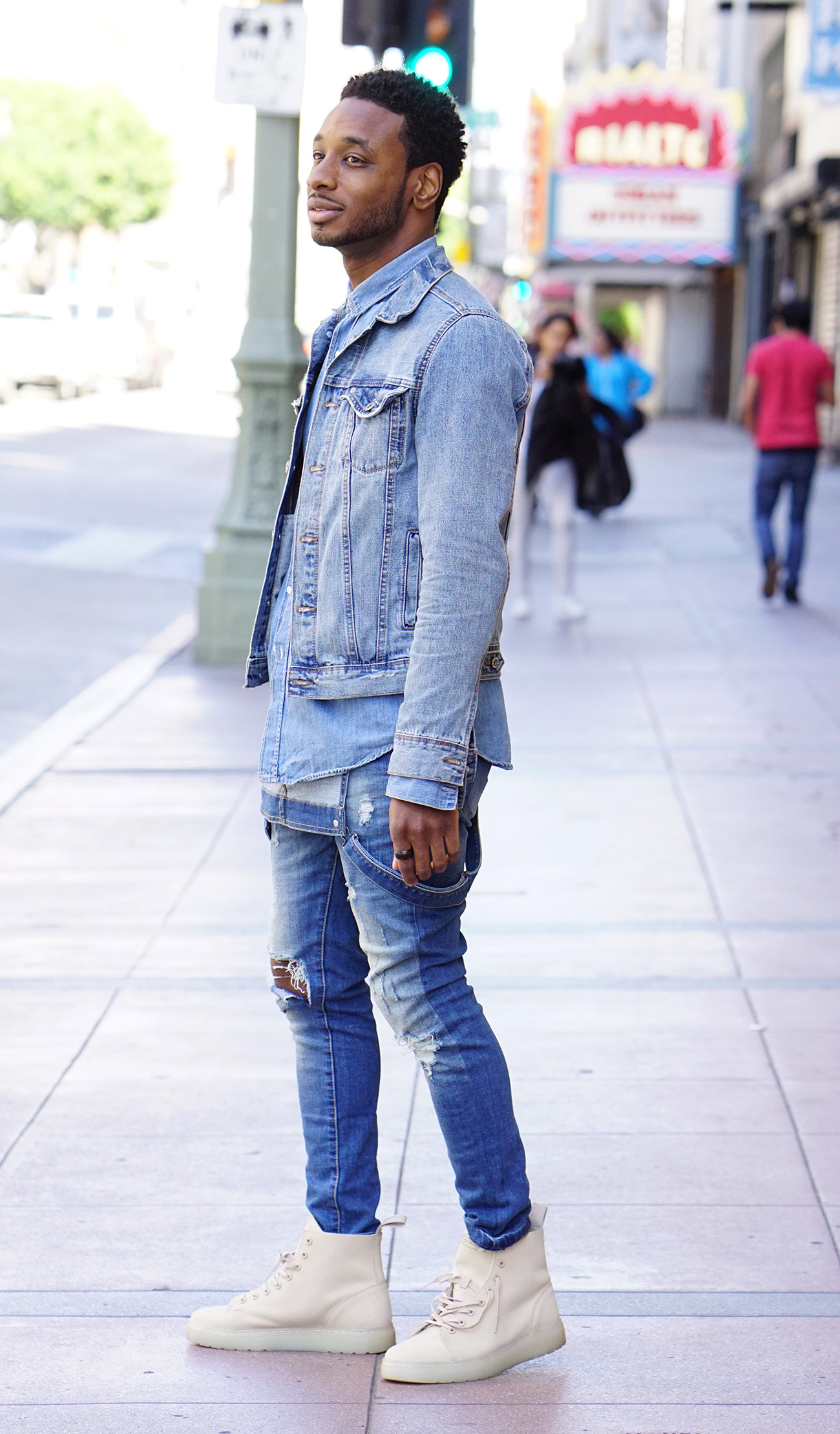 OOTD – HOW MANY DENIMS CAN YOU ROCK? – Norris Danta Ford