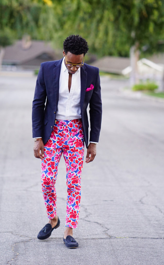 DIY: FLORAL PANTS FOR THE SUMMER – Norris Danta Ford