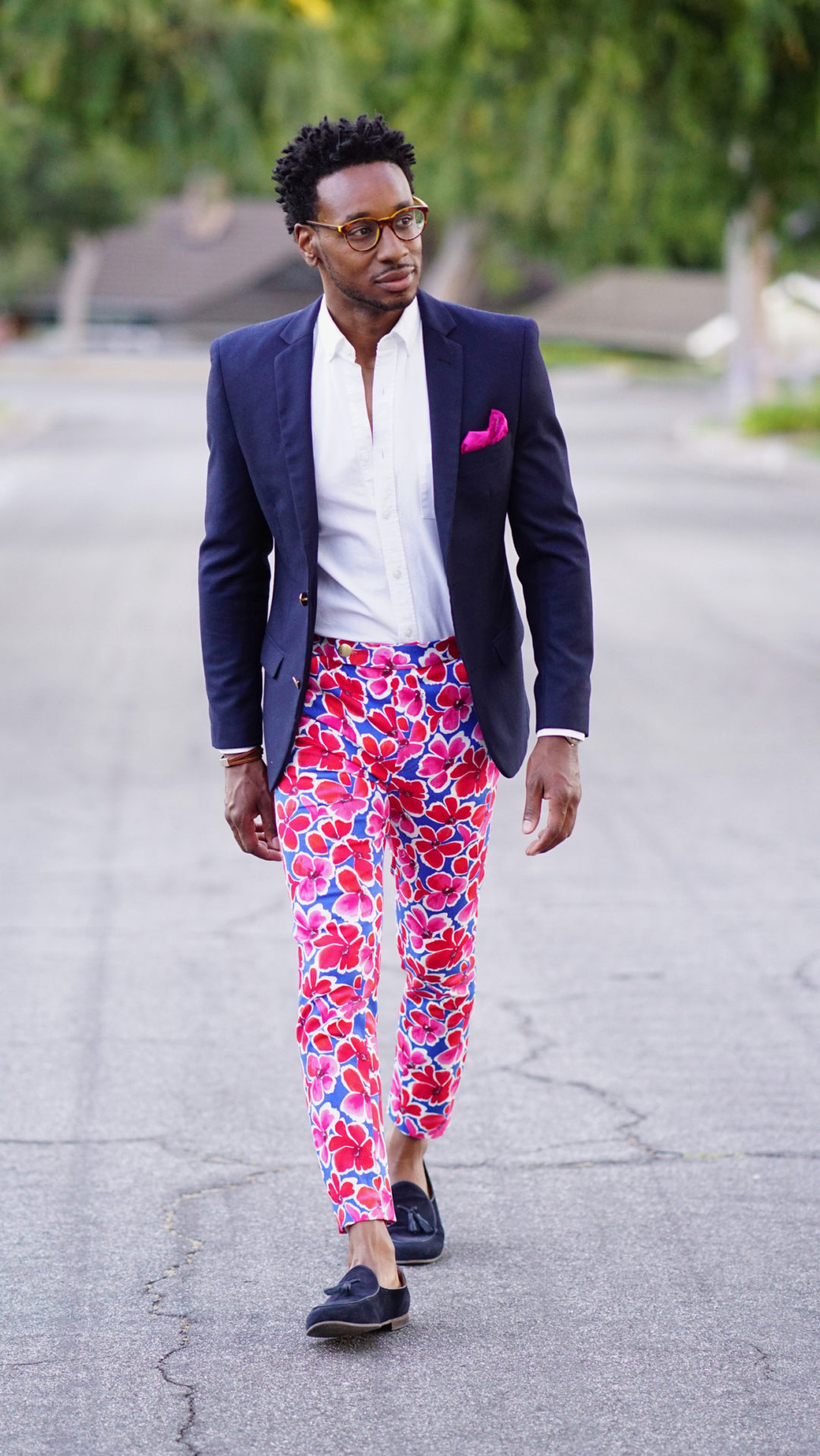 DIY: FLORAL PANTS FOR THE SUMMER – Norris Danta Ford