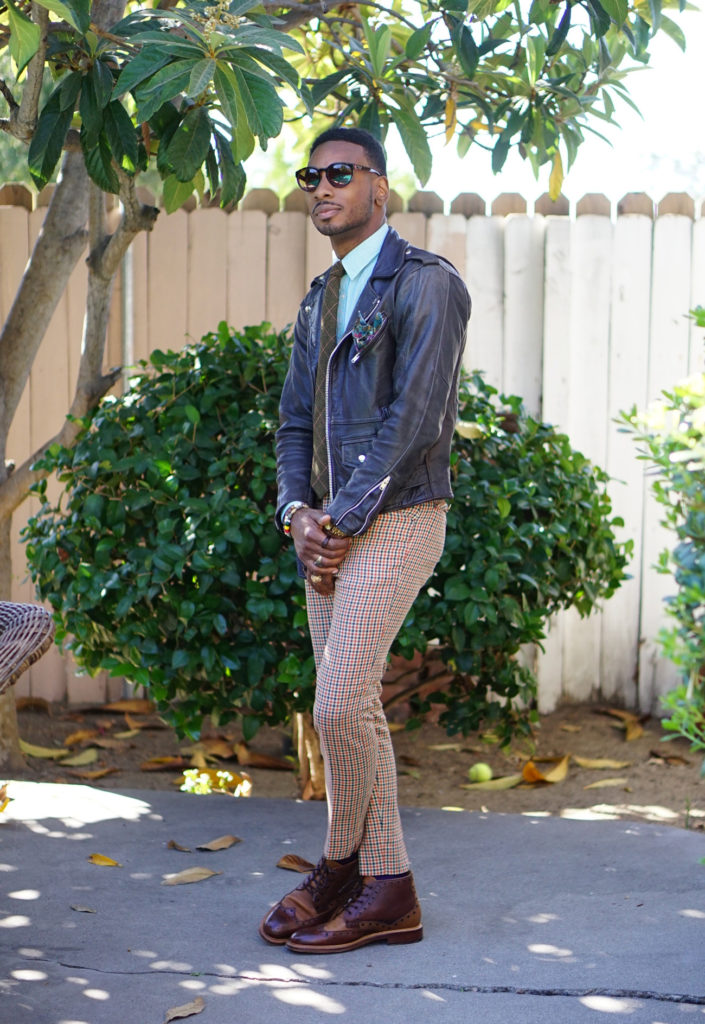 OOTD: DRESSING UP LEATHER FOR FALL LAYERS – Norris Danta Ford