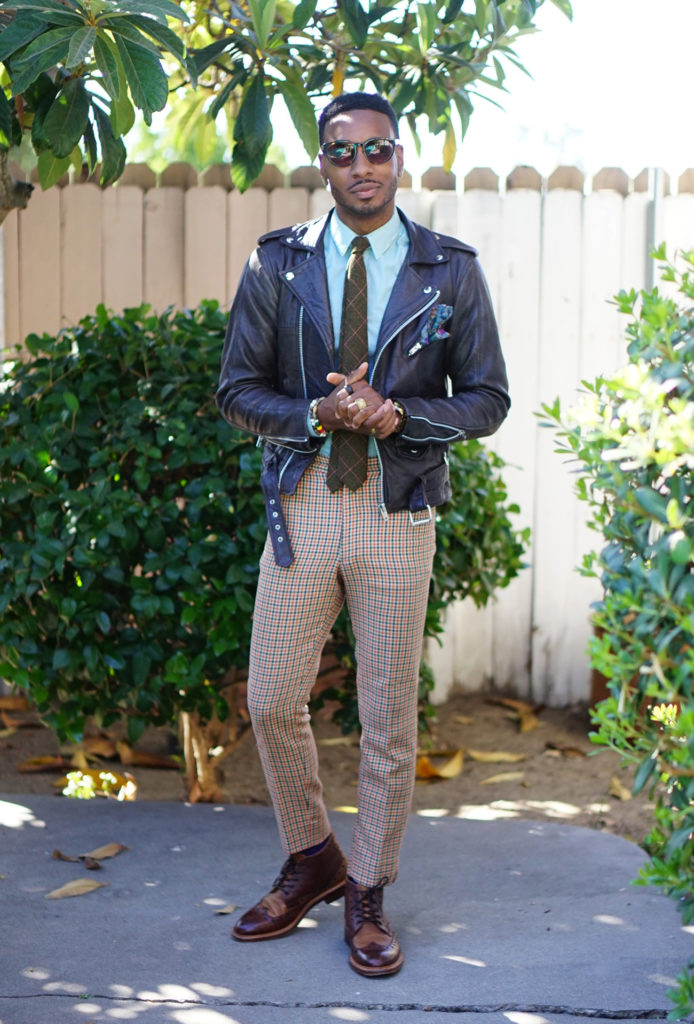 OOTD: DRESSING UP LEATHER FOR FALL LAYERS – Norris Danta Ford