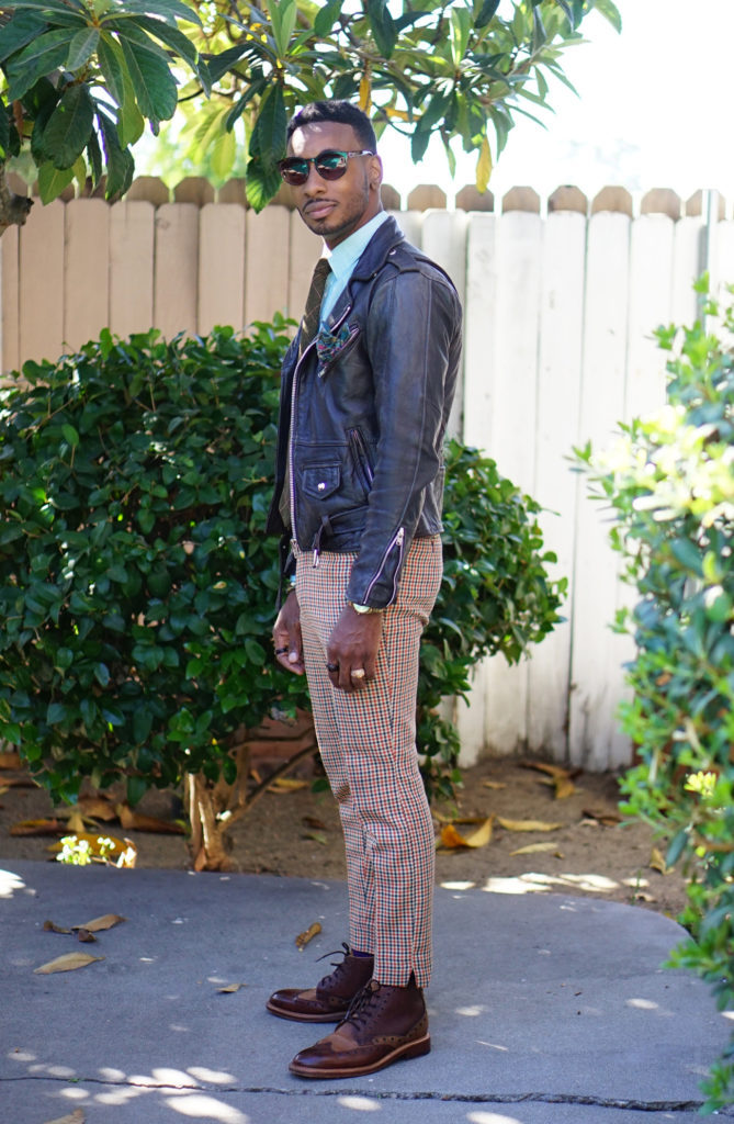 OOTD: DRESSING UP LEATHER FOR FALL LAYERS – Norris Danta Ford