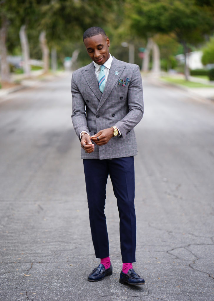 HOW TO WEAR PINK SOCKS FOR A POP OF COLOR – Norris Danta Ford