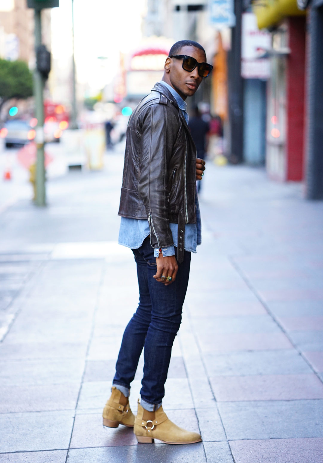 OOTD: CHELSEA BOOTS + LEATHER JACKET – Norris Danta Ford