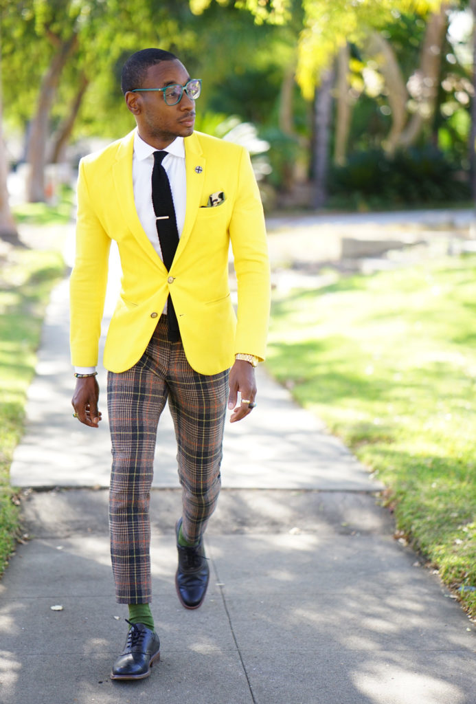 DIY: MIXING PLAID PANTS W/ BOLD COLOR FOR WINTER – Norris Danta Ford