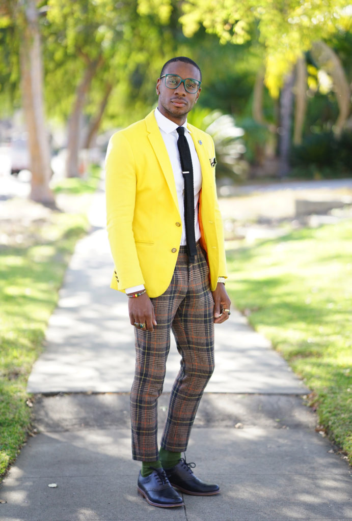 DIY: MIXING PLAID PANTS W/ BOLD COLOR FOR WINTER – Norris Danta Ford
