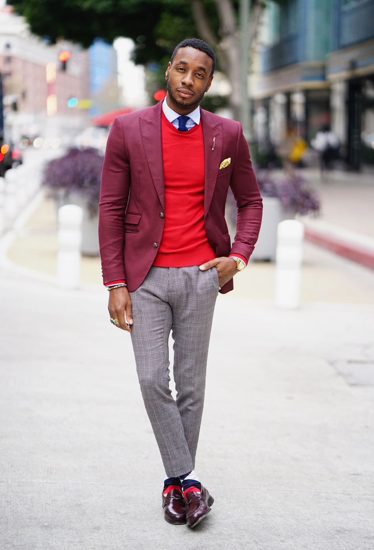 HOW TO LAYER A SWEATER w/ BUSINESS ATTIRE – Norris Danta Ford