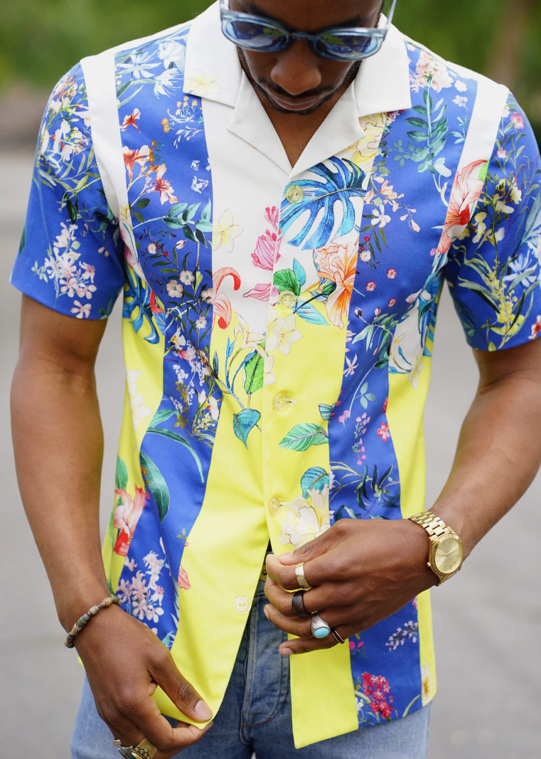 DIY: McCALL’S 7206 FLORAL BOWLING SHIRT – Norris Danta Ford