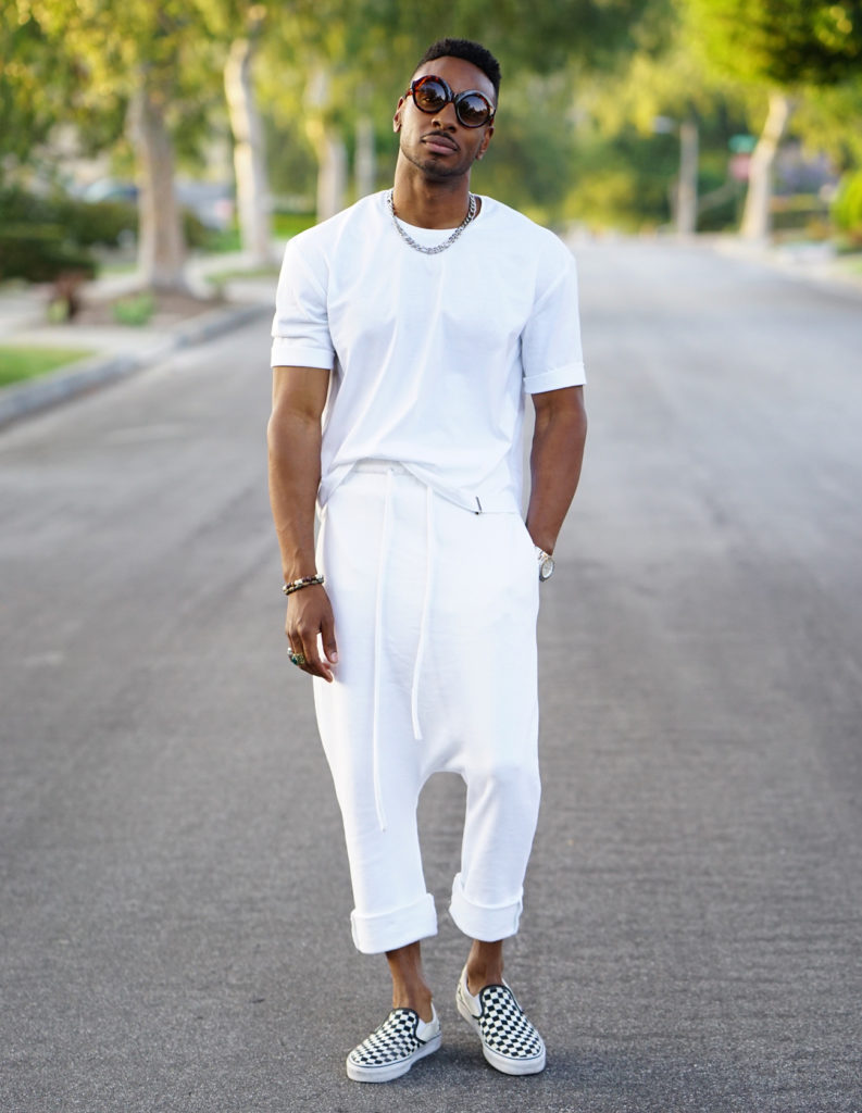 DIY DROP-CROTCH SWEATPANTS STREET STYLE – Norris Danta Ford