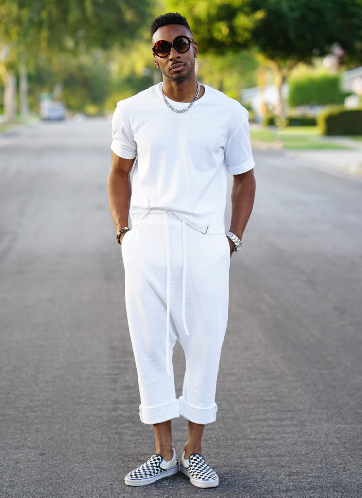 DIY DROP-CROTCH SWEATPANTS STREET STYLE – Norris Danta Ford