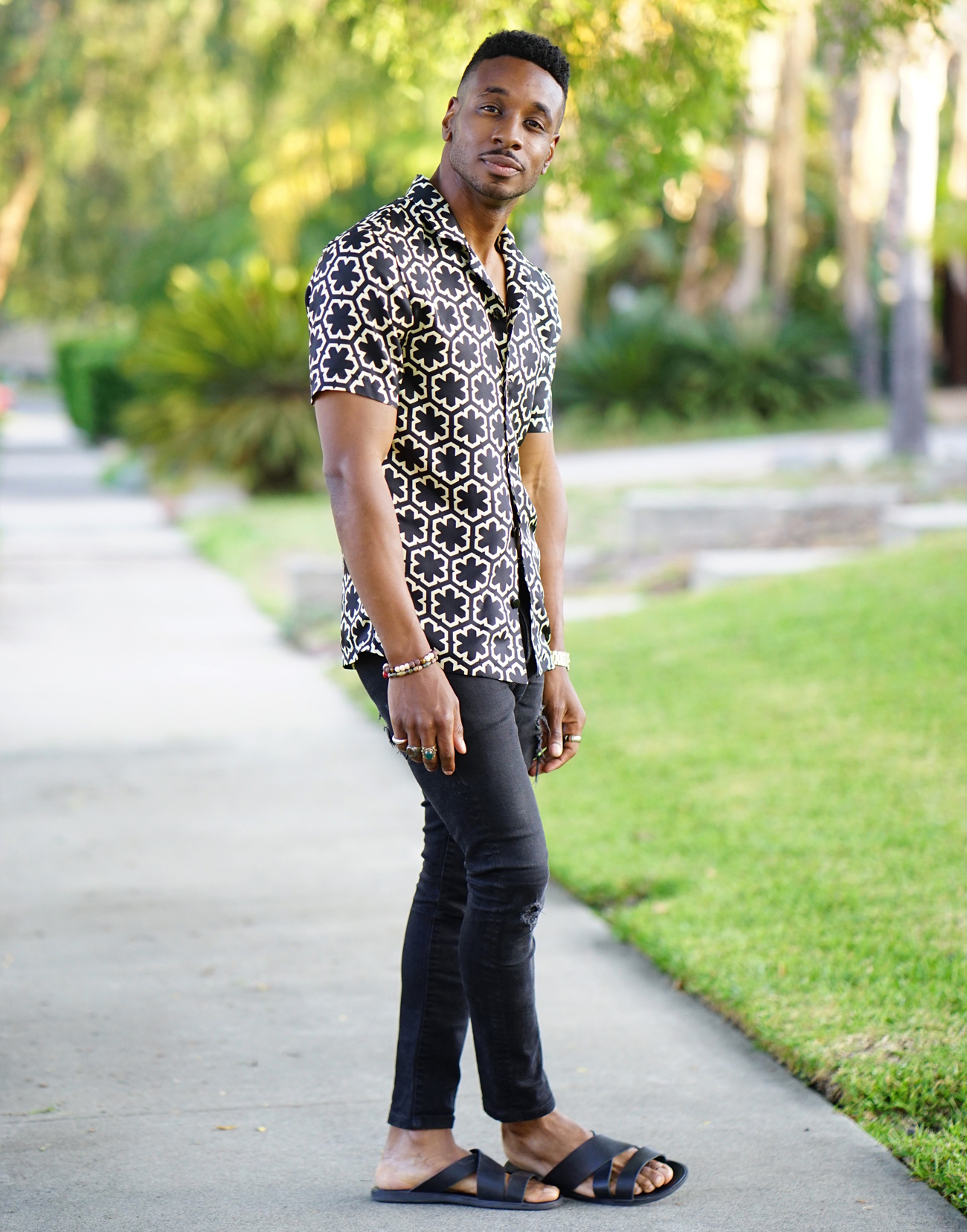 DIY: THE PERFECT SUMMER BUTTON UP + CASUAL WEAR – Norris Danta Ford