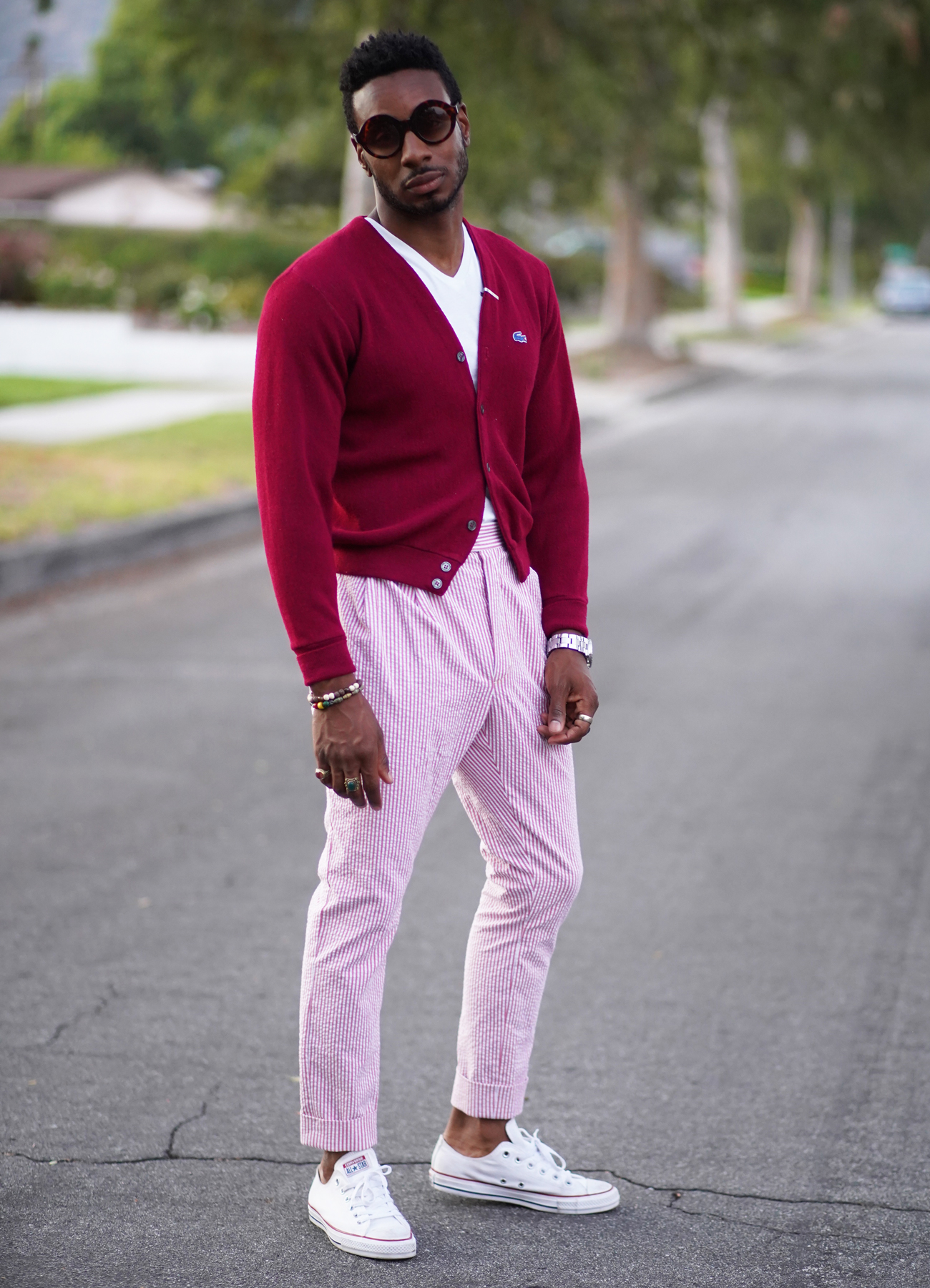 PLEATED SLACKS W/ SNEAKERS & STREET STYLE VIBES – Norris Danta Ford