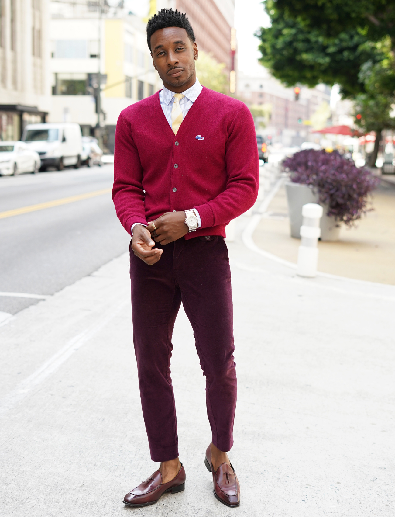 HOW TO STYLE RED LOAFERS FOR THE SUMMER – Norris Danta Ford