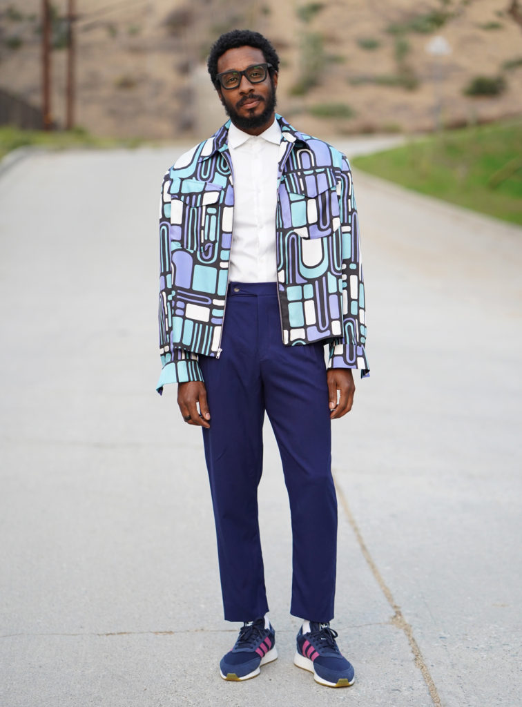 DIY: 90’s INSPIRED JACKET + PLEATED PANTS + SNEAKERS – Norris Danta Ford