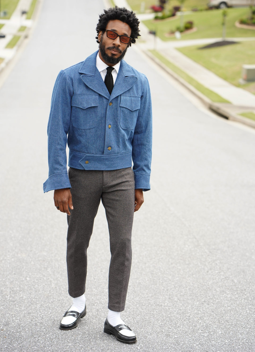 DIY: 1940s VINTAGE DENIM JACKET – Norris Danta Ford