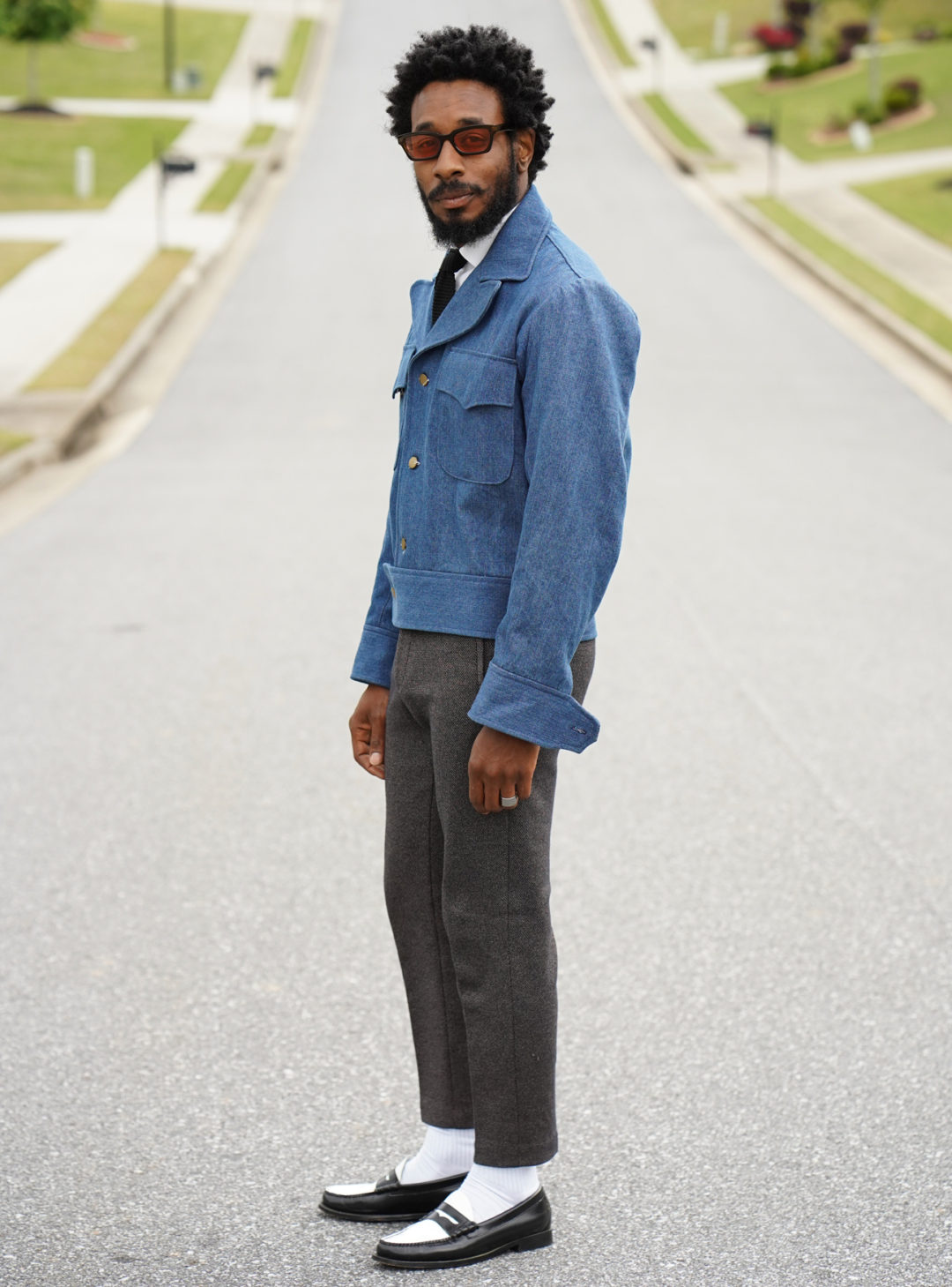 DIY: 1940s VINTAGE DENIM JACKET – Norris Danta Ford